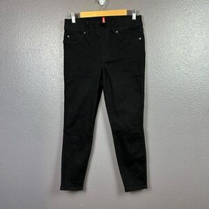 SPANX Medium  Ankle Skinny Black Pull-on Jeans Jeggings 20278Q